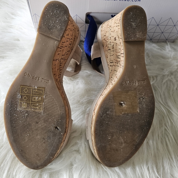 Call It Spring taupe wedges, size 7.5 - Picture 5 of 9